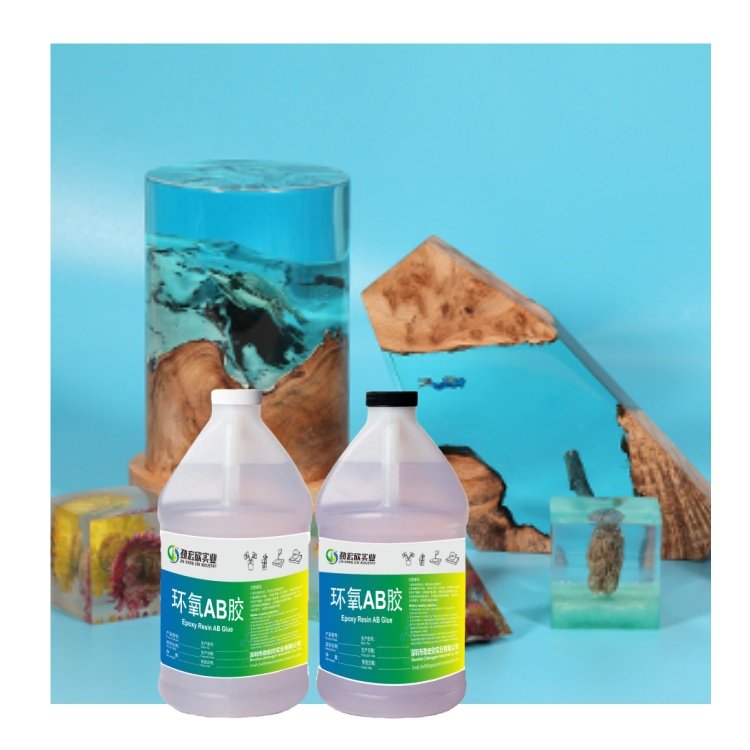 Epoxy Resin Deep pour for river table High Hardness table AB glue anti-yellow selflevel