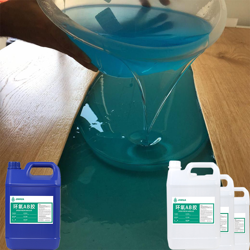 100% Pure Epoxy 2 Parts Epoxy Transparent Set Complete Best Wood Glue Adhesive For Furniture