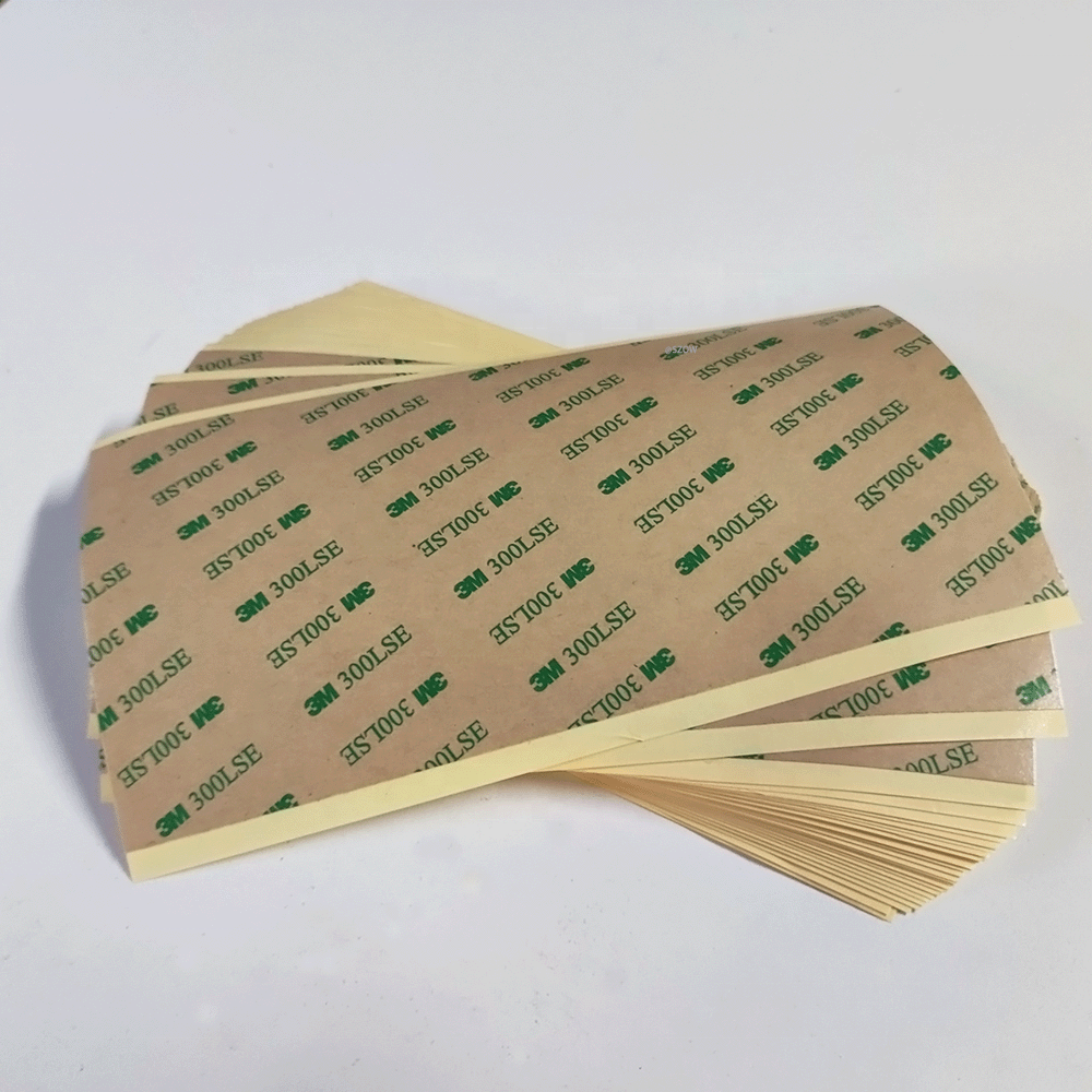 100 Mm X 200 Mm Sheet 3M 300LSE 9495LE Transparent PET Film Double Sided Adhesive Tape 4" X 8"
