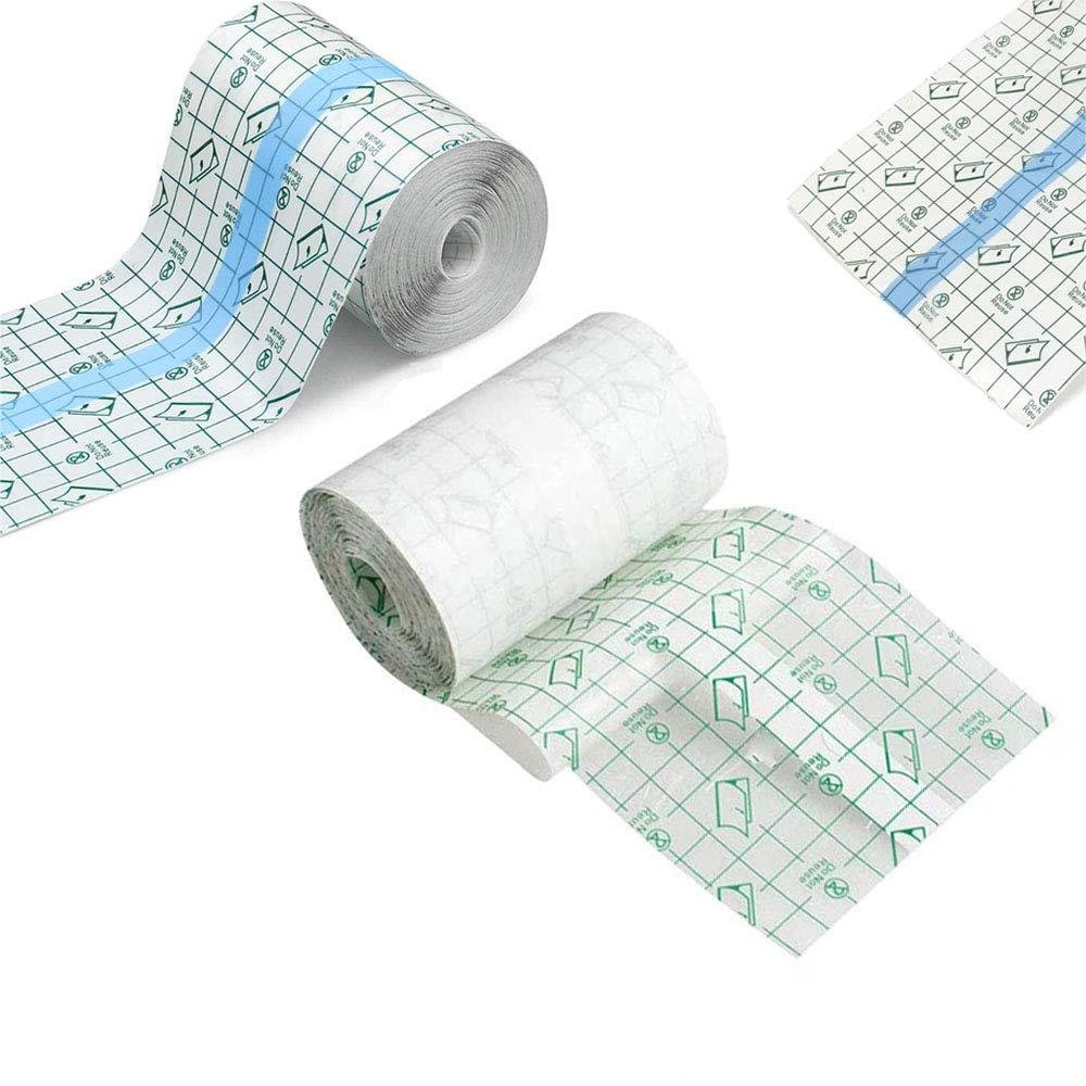 Professional Transparent Dressing PU Fabric Waterproof Wound Dressing Roll for skin care
