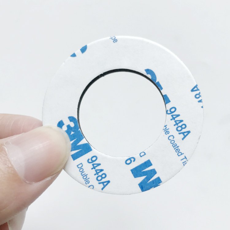 custom shape Die cut circle 3m 9448a double sided EVA foam tape double sided self adhesive pe foam tape sticker