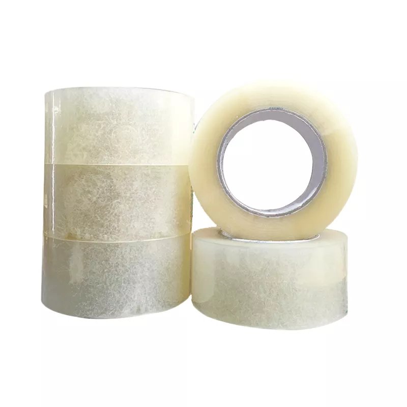 Bailida Bopp clear adhesive tape packing tape factory direct competitive price 45mic*2.4cm*40y hot sale transparent