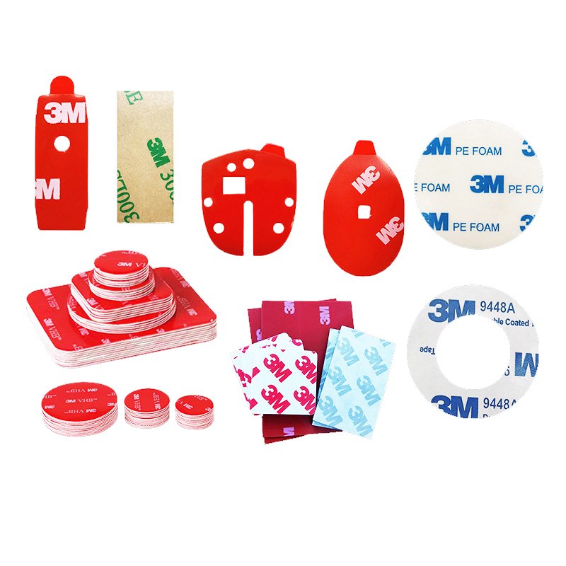 Back Adhesive Silicone Gasket Black Tape Bumpon Cushion Bumpons Protective Custom Stickers Die Cut Wall 3M