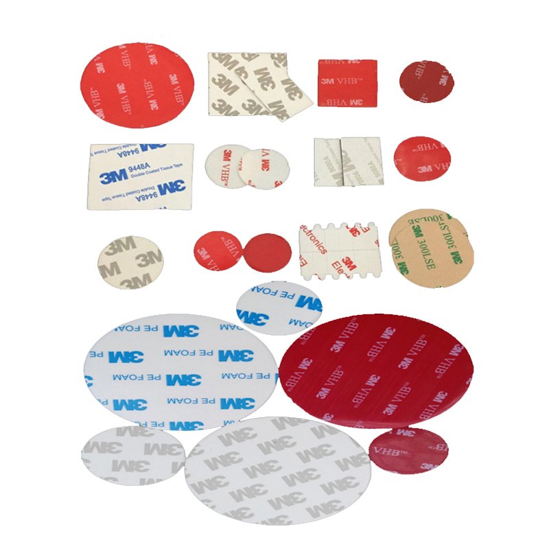 Back Adhesive Silicone Gasket Black Tape Bumpon Cushion Bumpons Protective Custom Stickers Die Cut Wall 3M