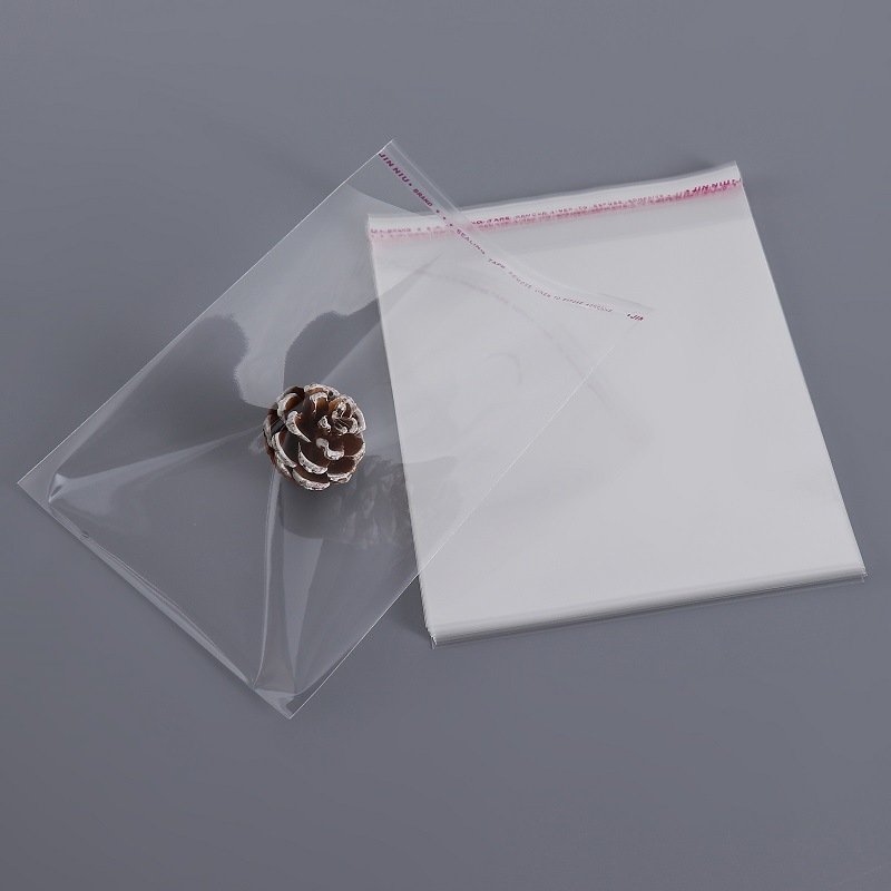 custom Resealable Cellophane OPP Bags Transparent Opp Bag Packing Plastic Bags Self Adhesive Seal
