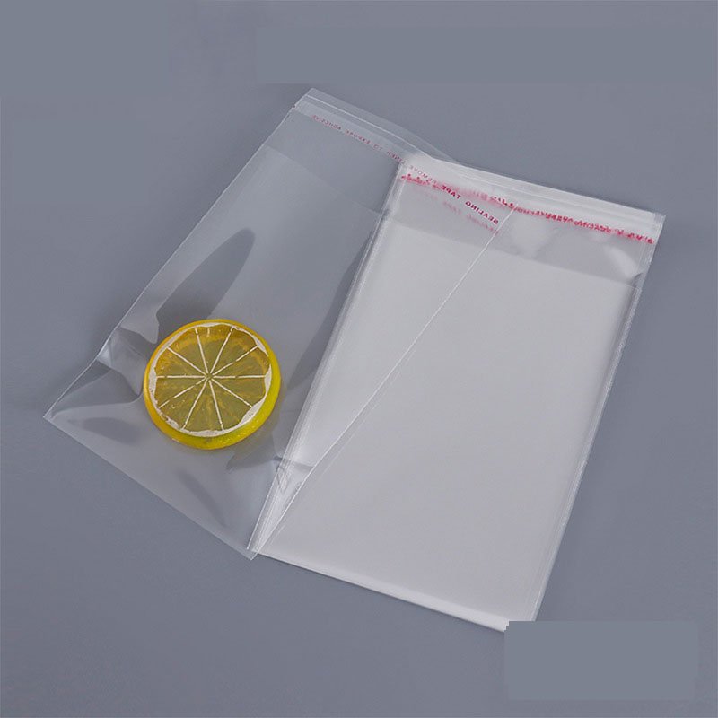 custom Resealable Cellophane OPP Bags Transparent Opp Bag Packing Plastic Bags Self Adhesive Seal