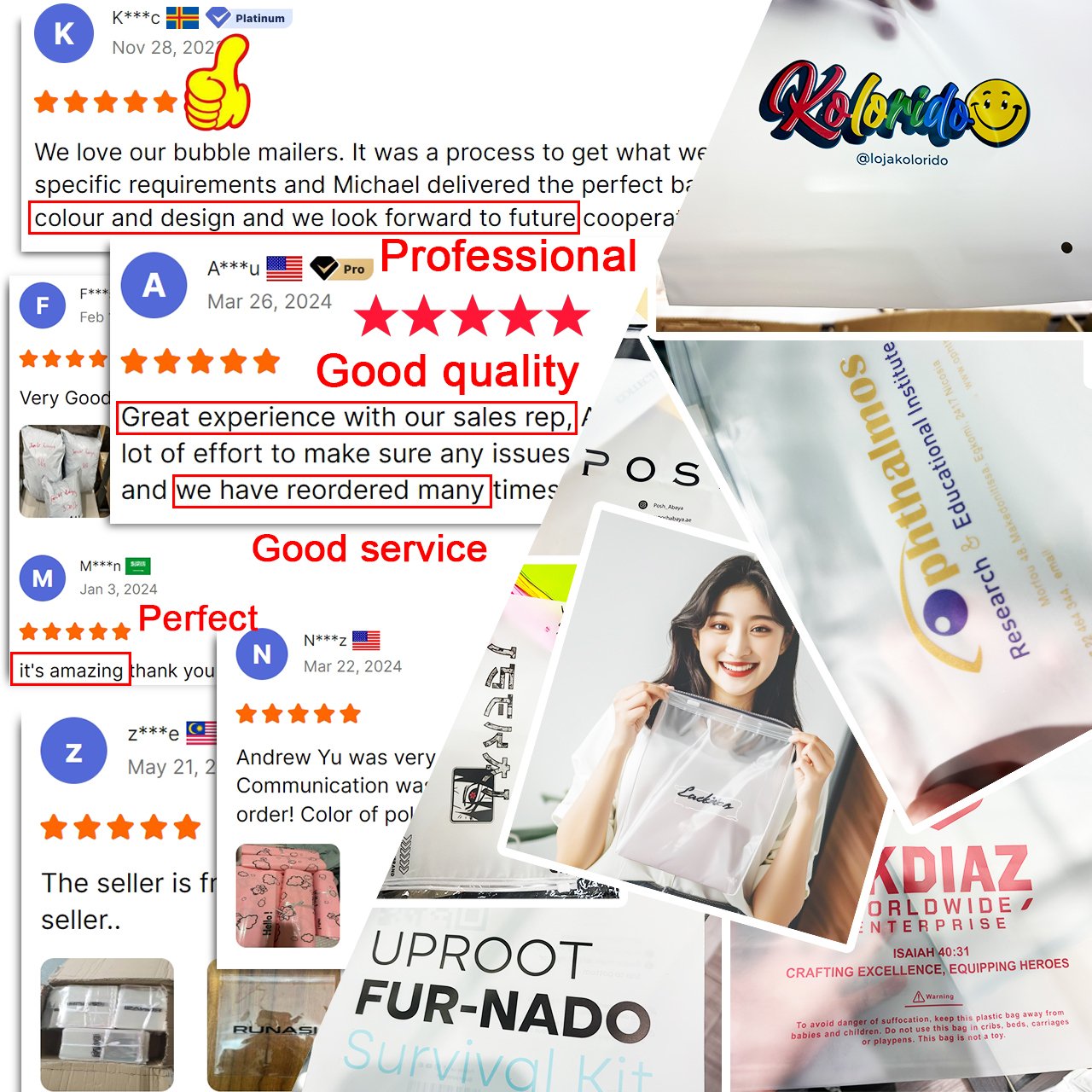 custom Resealable Cellophane OPP Bags Transparent Opp Bag Packing Plastic Bags Self Adhesive Seal