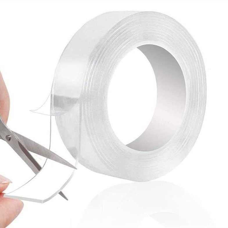 Clear Multipurpose Reusable Mounting 9.85ft Ivy Grip 5M Double-sided Adhesive Nano Double Sided Tape Heavy Duty