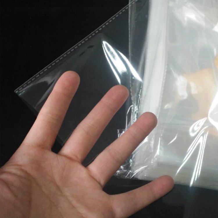 clear or custom printed self adhesive opp cellophane bag