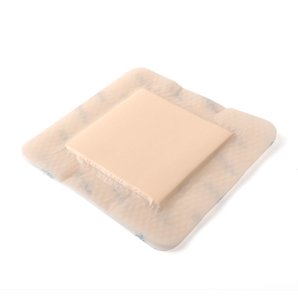Medical Heart Shape Wound Care Dressing Sacral Foam Dressing Silicone Foam Adhesive Dressing For Sacrum