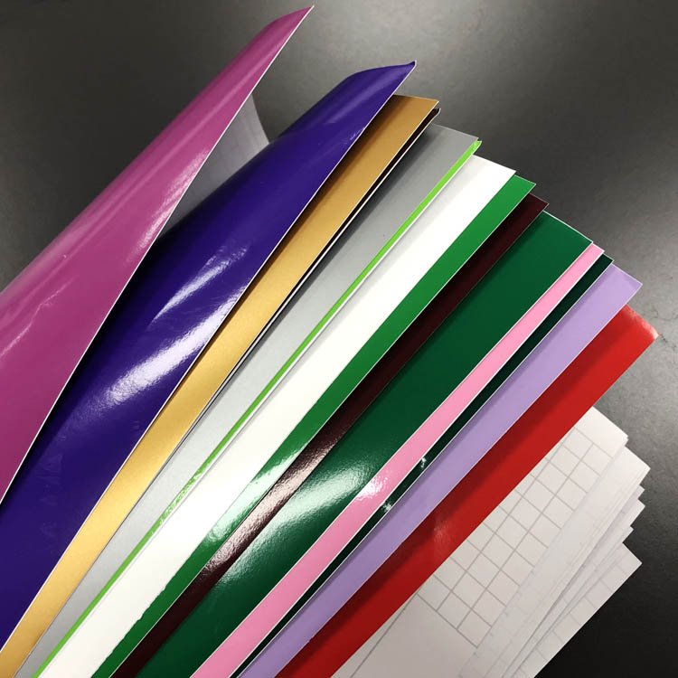 Waterproof Self-Adhesive Color Vinyl Film Glossy/Matte Die Cut Vinyl Stickers Letter Cutting Paper Material Cut Cutting Plotter