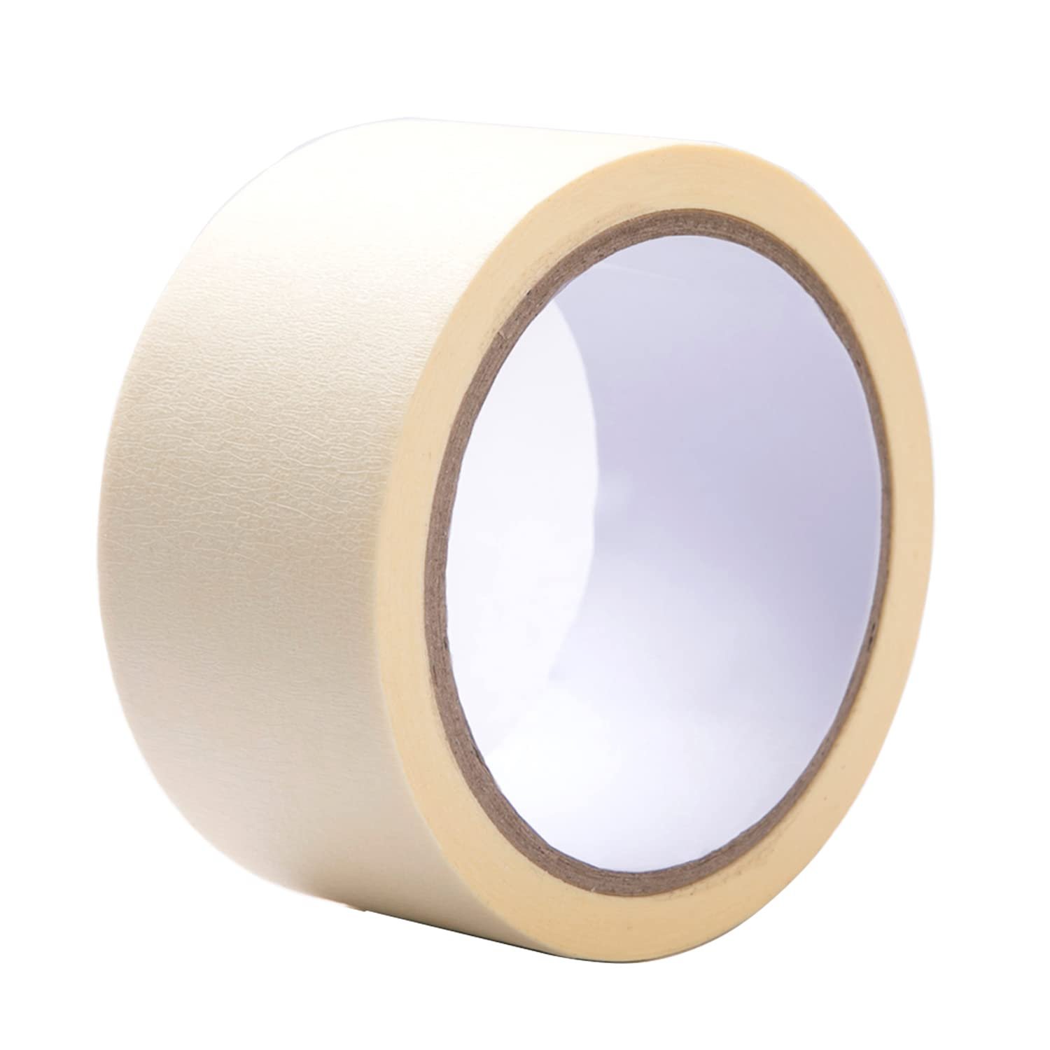 Wholesale white yellow black in high viscosity pre taped masking paper adhesive tape for car spray paint