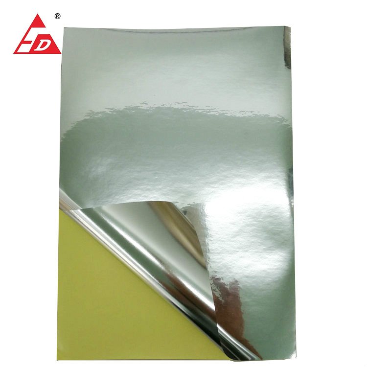 Silver & Gold PET Label Material in Rolls for Inkjet Printing