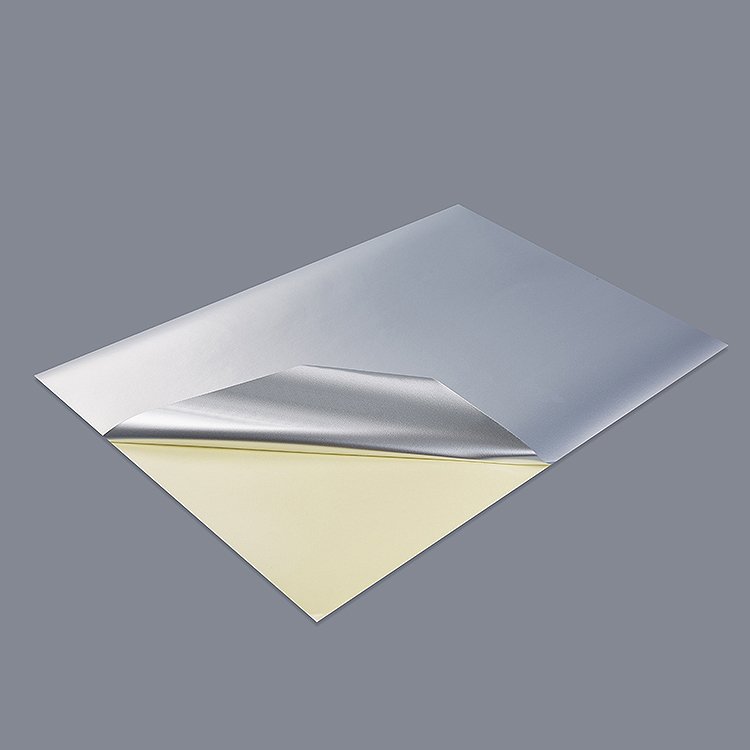 Silver & Gold PET Label Material in Rolls for Inkjet Printing