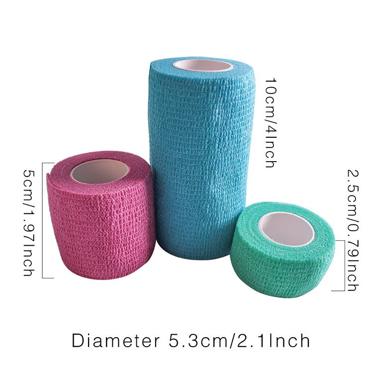Different Colors For Tensoplast printed Waterproof Self Adhesive Bandage