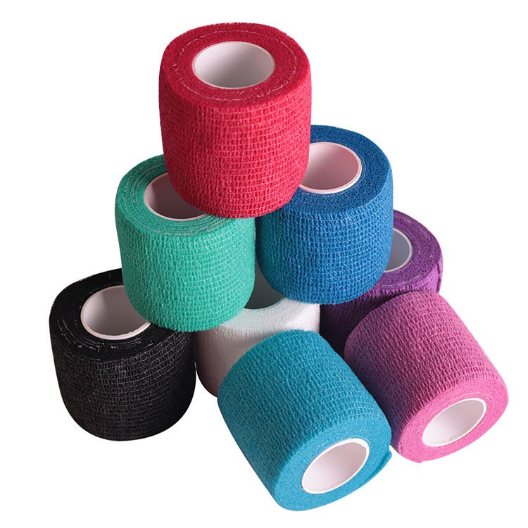 Different Colors For Tensoplast printed Waterproof Self Adhesive Bandage