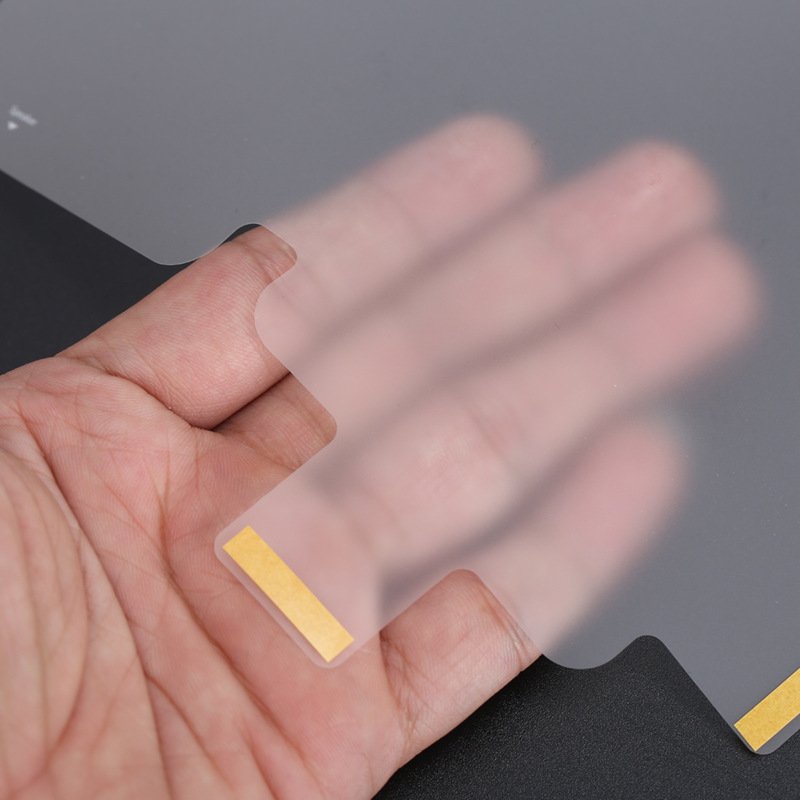 Pvc printing film adhesive-free automatic adsorption material lens degree magnifying glass prompts label easy to tear handle