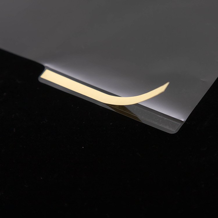 Pvc printing film adhesive-free automatic adsorption material lens degree magnifying glass prompts label easy to tear handle