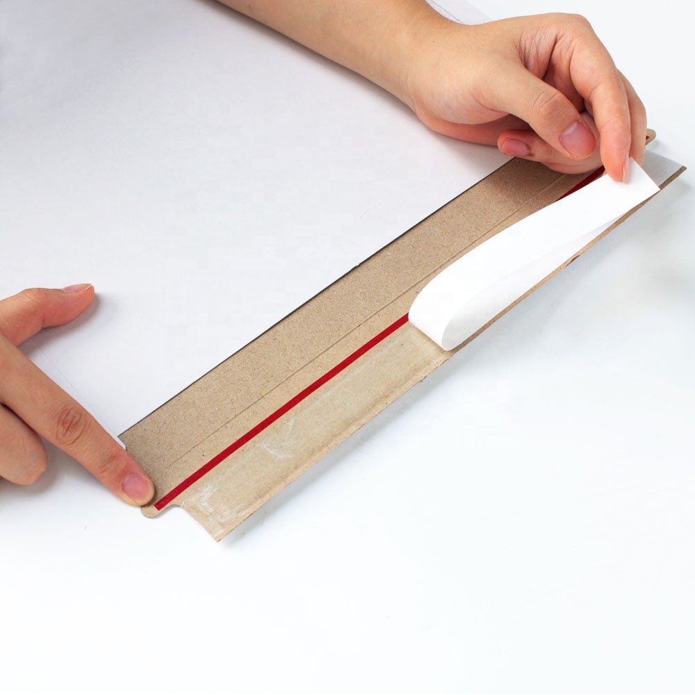 1- Recyclable High Viscosity Envelope Nonwoven Paper Base Double Sided Coated Hot Melt Oil Solvent Glue Tissue Adhesive Tape