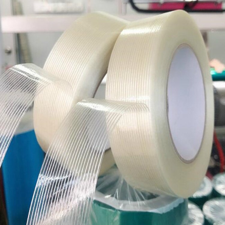 fiber glass tape Reinforced filament self adhesive tape for heavy packing Strapping