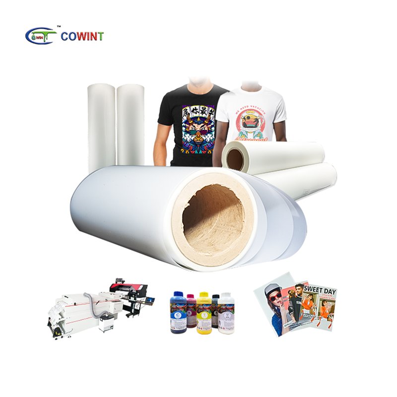Cowint Wholesale a3 Adhesive Sticker Film Transfer Pet Film Printing DTF Film For DTF Printer recyclable