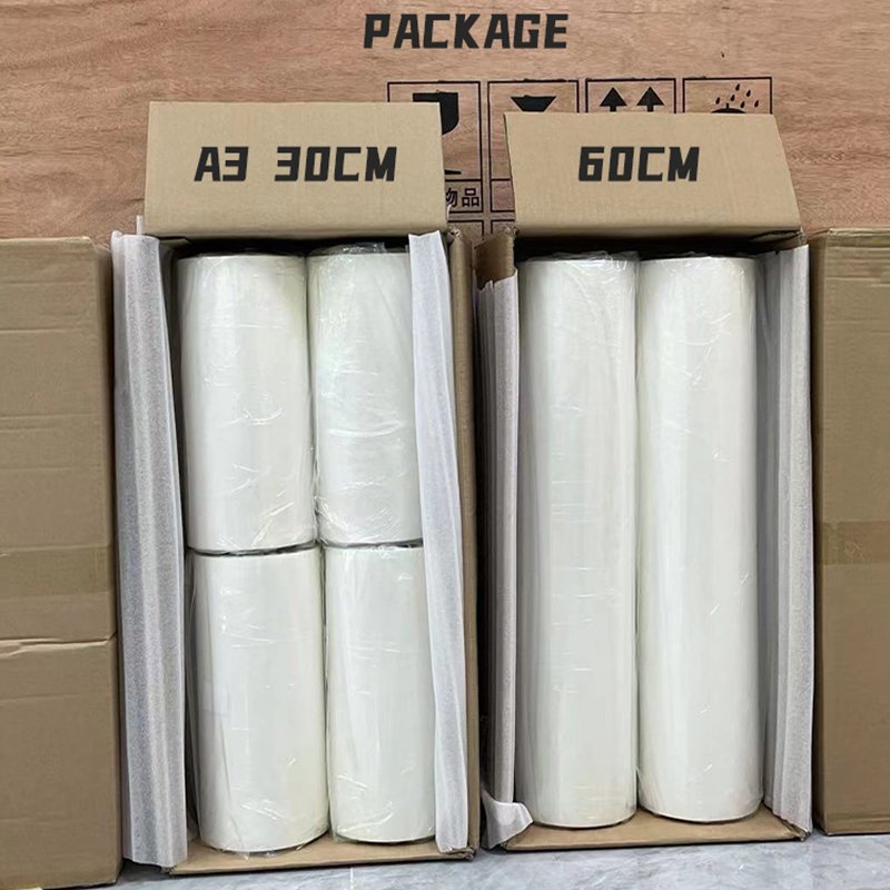 Cowint Wholesale a3 Adhesive Sticker Film Transfer Pet Film Printing DTF Film For DTF Printer recyclable