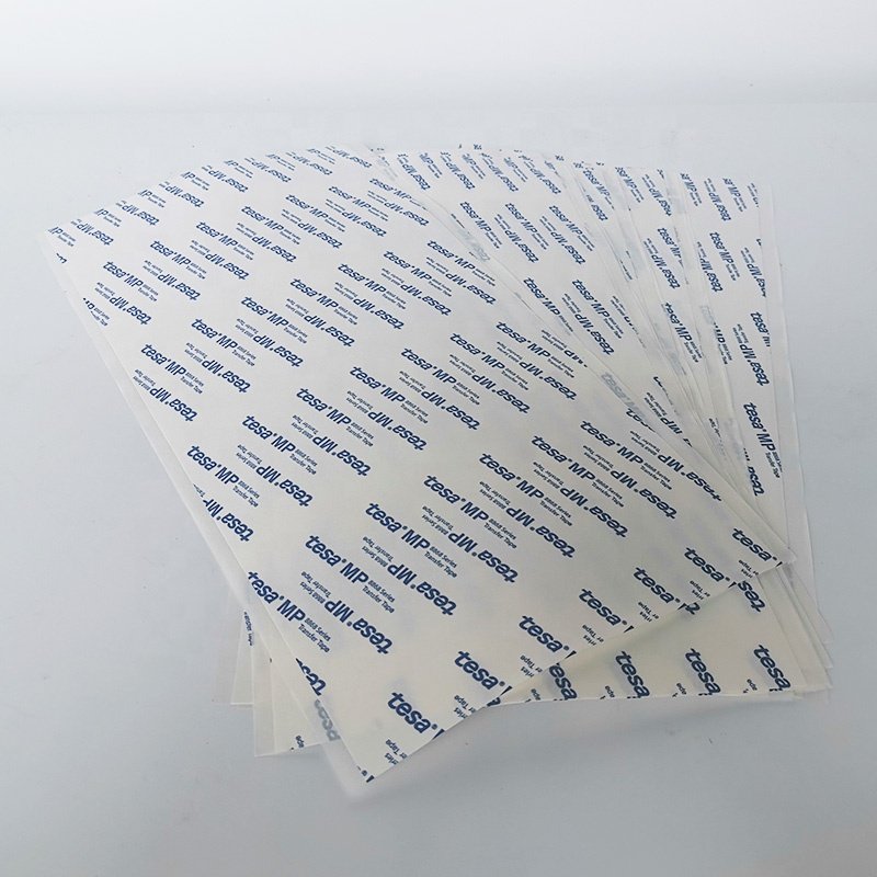 A4 Size Double Coated Adhesive Film Tape Widely for Plastic Fillm Lamination/Bonding Test Strip Tesa 88682 Tape Sheet