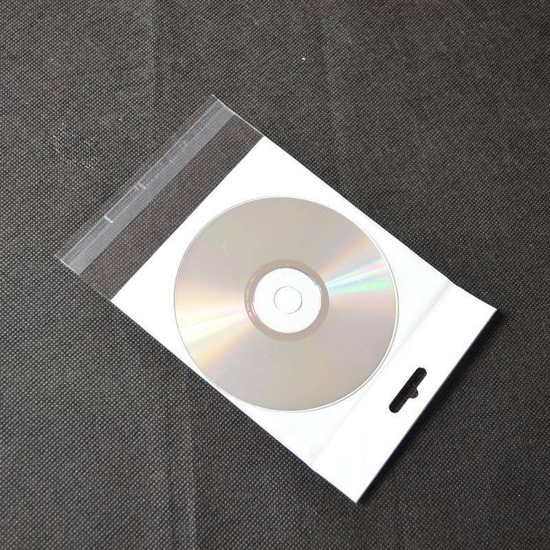 High Transparent Plastic BOPP Cellophane Self Adhesive Poly Bag Cardboard OPP header bags