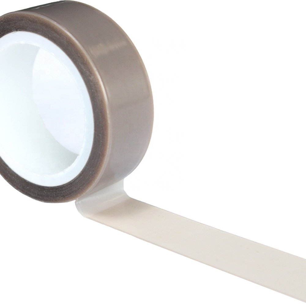 3- High Temperature Heat Resistant Soft Surface No-residual PTFE Film with Silicone Glue Skived PTFE Self Adhesive Tape
