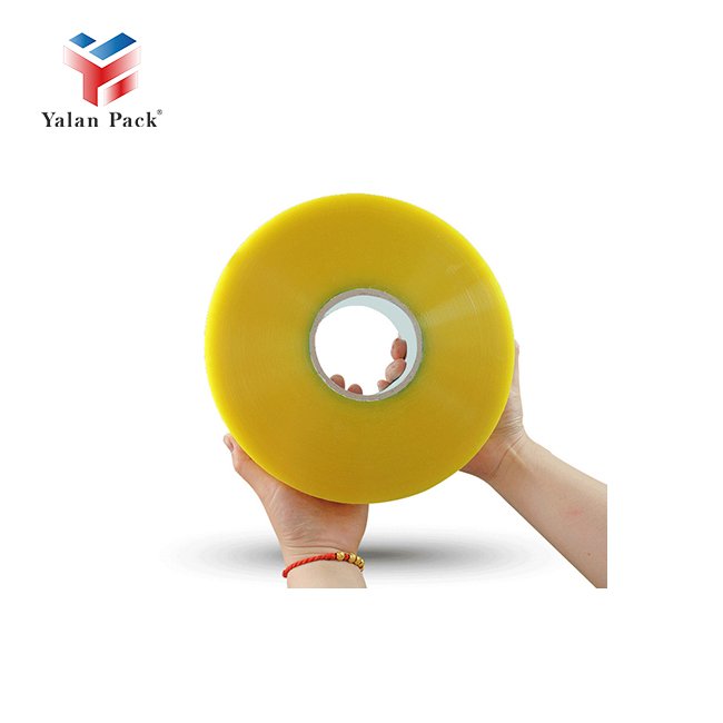 customize bopp adhesive sealing tape clear waterproof jumbo roll packaging tape