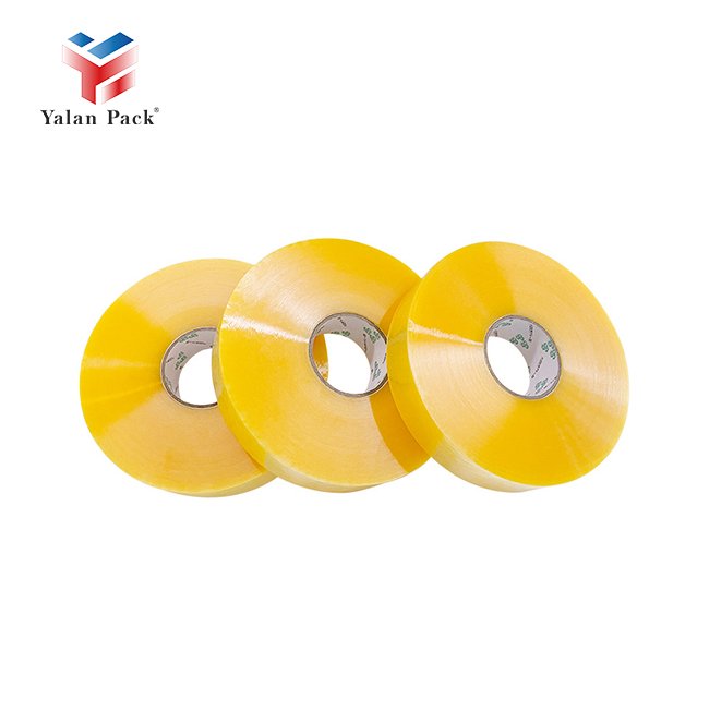 customize bopp adhesive sealing tape clear waterproof jumbo roll packaging tape