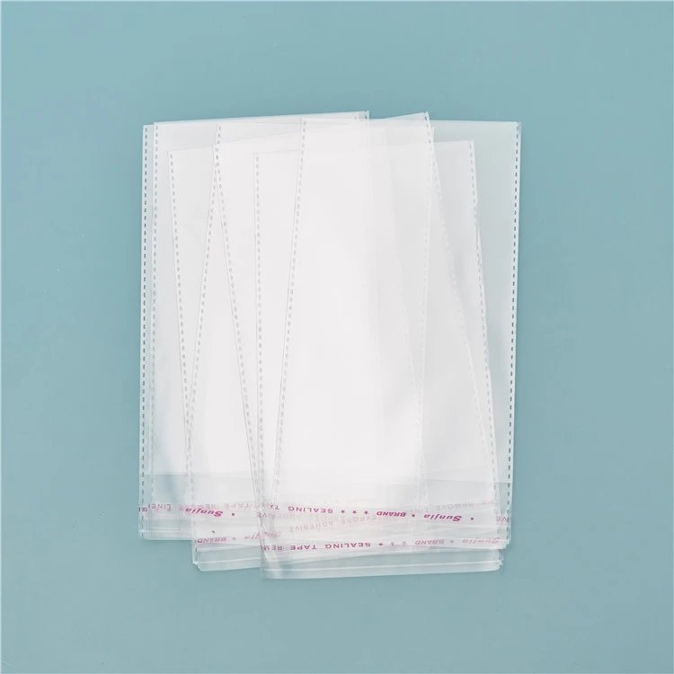 Cleat Biodegradable Self Adhesive Seal Transparent Plastic Packaging Bags Jewelry Clothing Small Packaging Poly Opp Bag
