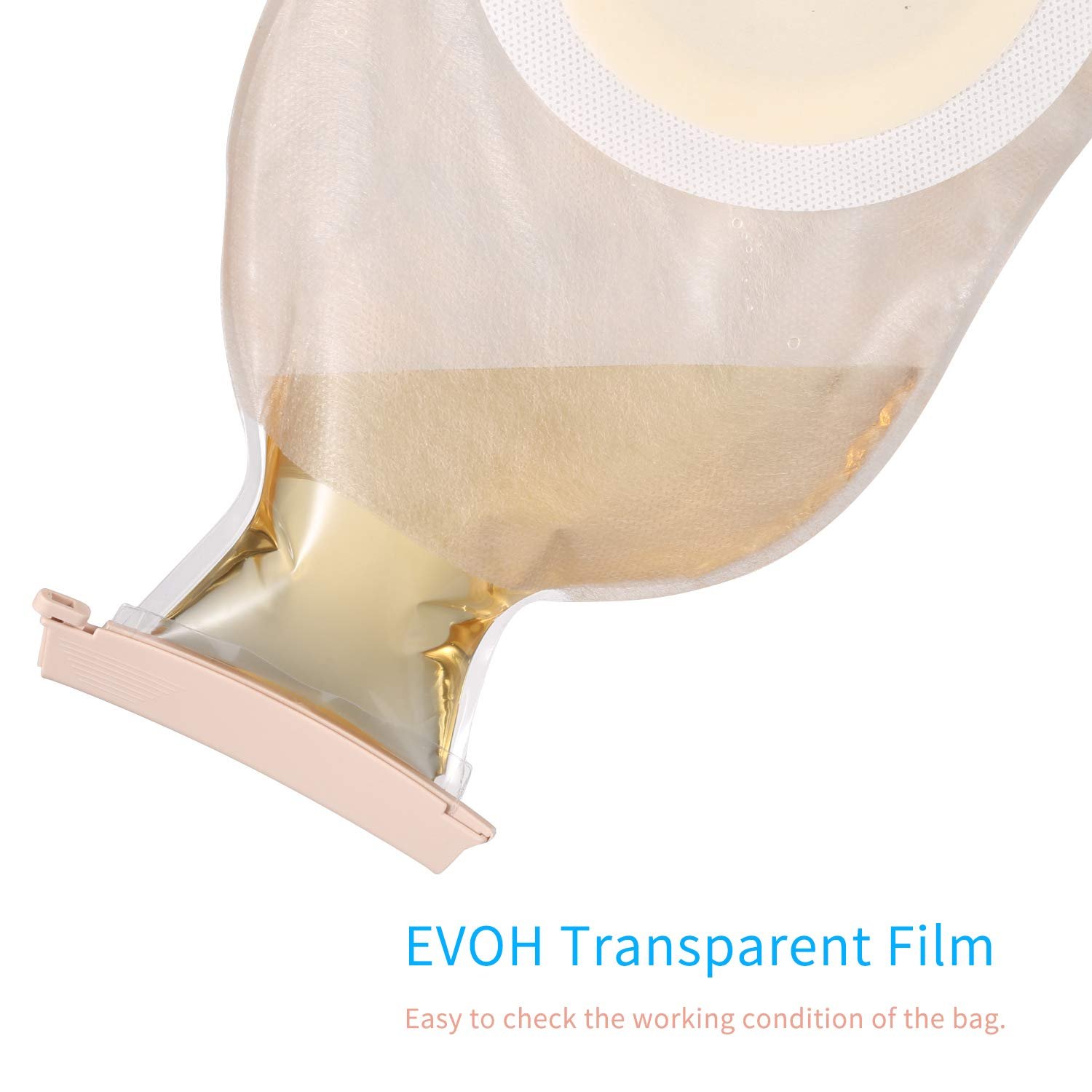 Adhesive Nonwoven Portable Reusable One Piece Medical Disposable Stoma Colostomy Bags Cover Ostomy Bags