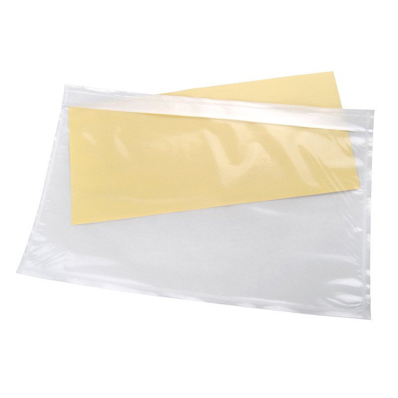 Dhl Clear Plastic Self Adhesive Shipping Label Packing Slip Envelope Pouches