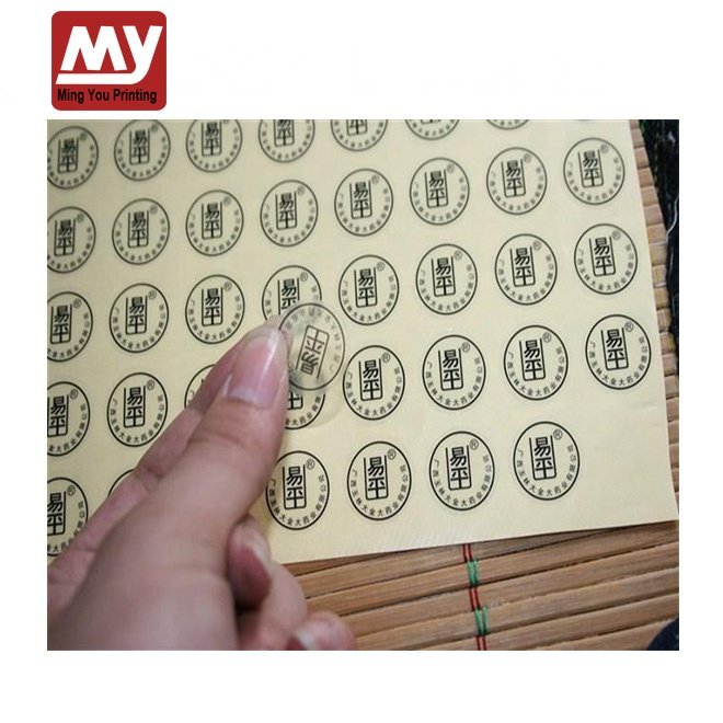 PVC Material roll gloss lamination sticker design , adhesive sticker labels