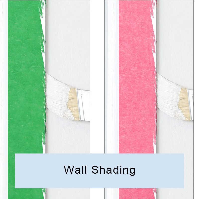 Waterproof Rubber Adhesive Paper Decorative Speedy Wide Protection Crepe Paint Wall China 50mm Masking Tape