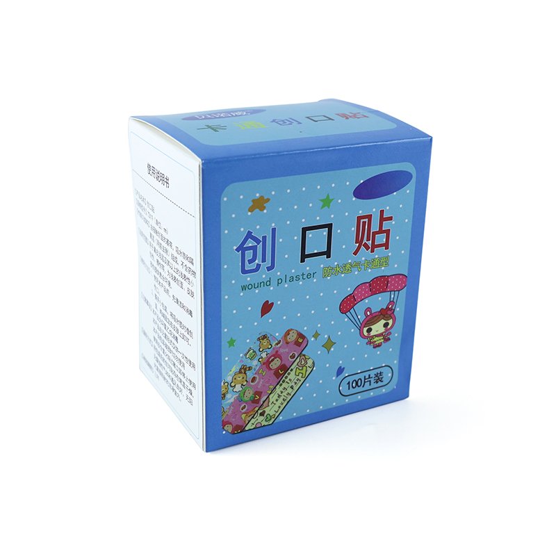100PCs Waterproof Breathable Cute Cartoon Band Aid Adhesive Bandages For Kids Children