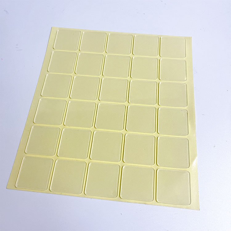 25mm Waterproof Washi Foam Tape Die-Cut Squares with Double-Sided Acrylic Adhesive for Masking Water-Activated Opp Material