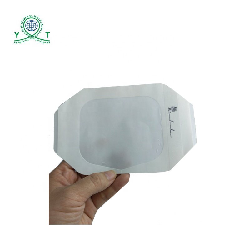 Yitong waterproof PU Adhesive Transparent Wound Dressing film for fixing indwelling needle