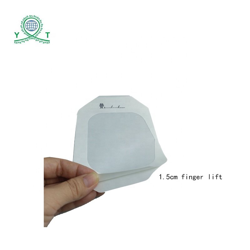 Yitong waterproof PU Adhesive Transparent Wound Dressing film for fixing indwelling needle