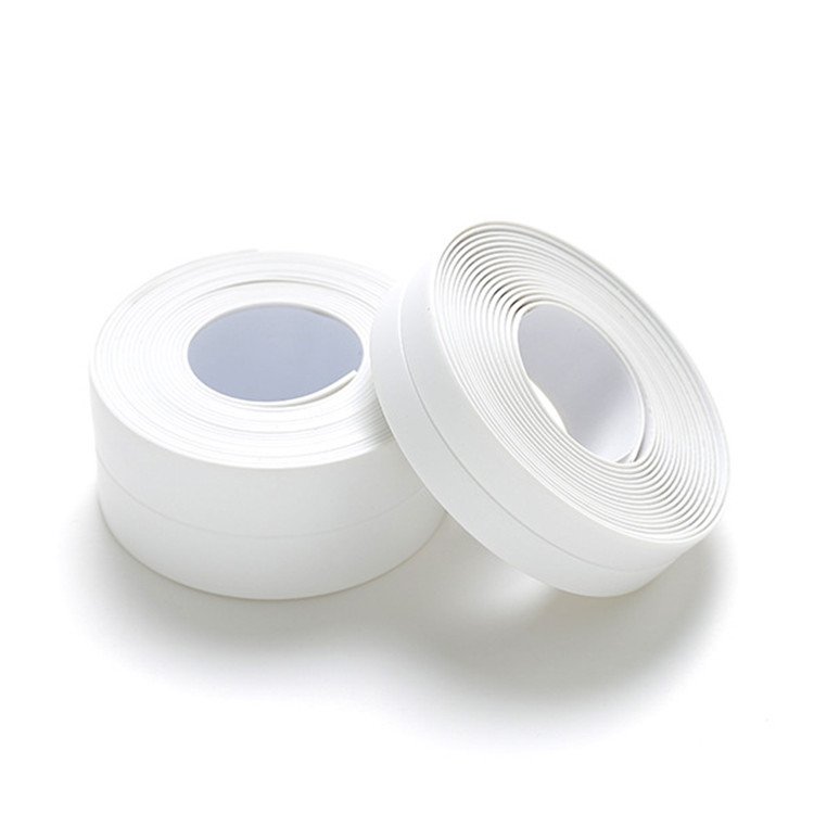 Tape Caulk Strip Waterproof Caulk Strip Self Adhesive PVC Sealing Repair Tape for Bathtub Bathroom Shower Toilet Kitchen