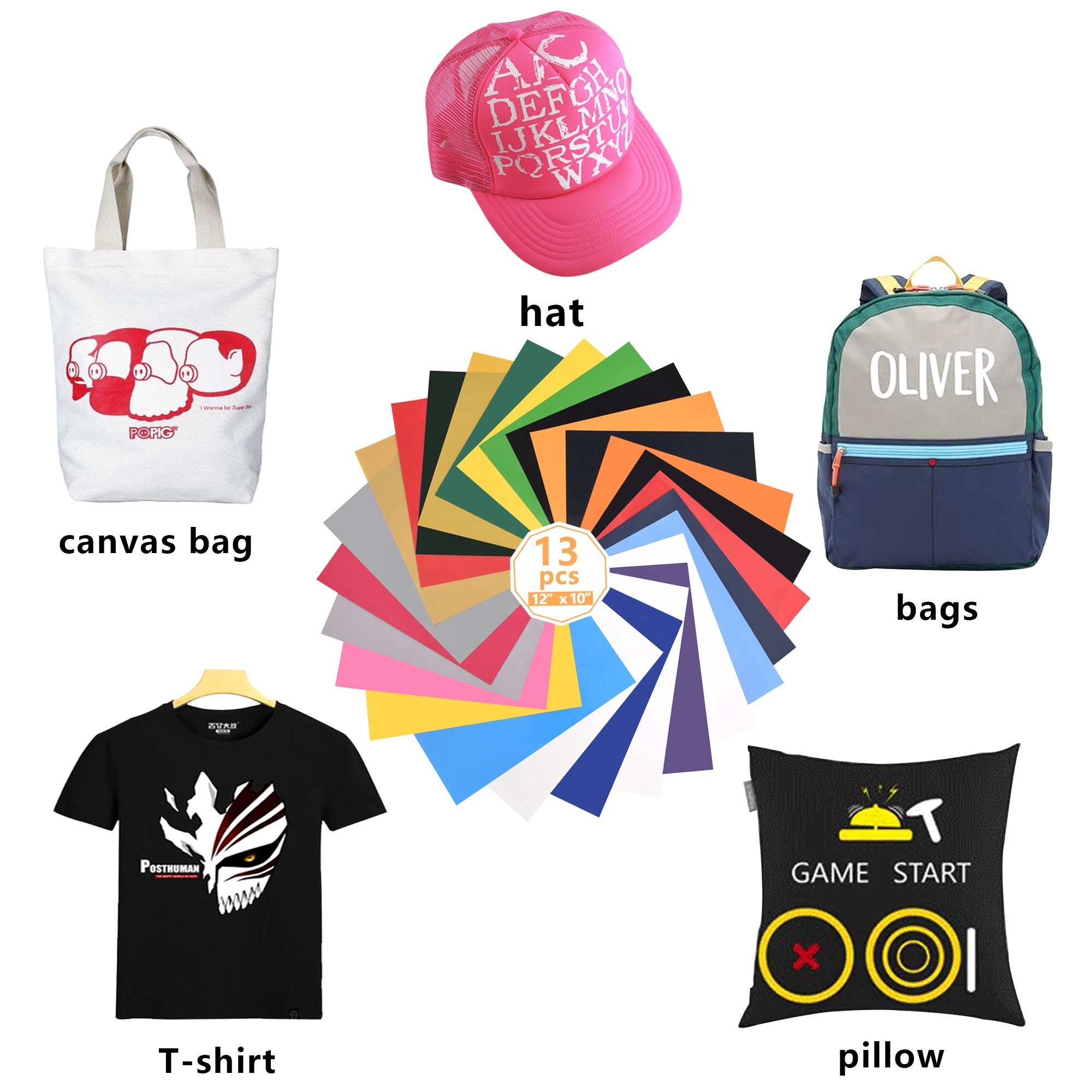 Renlitong htv heat transfer vinyl 3d sticker print adhesion custom designs thermal vinyl print