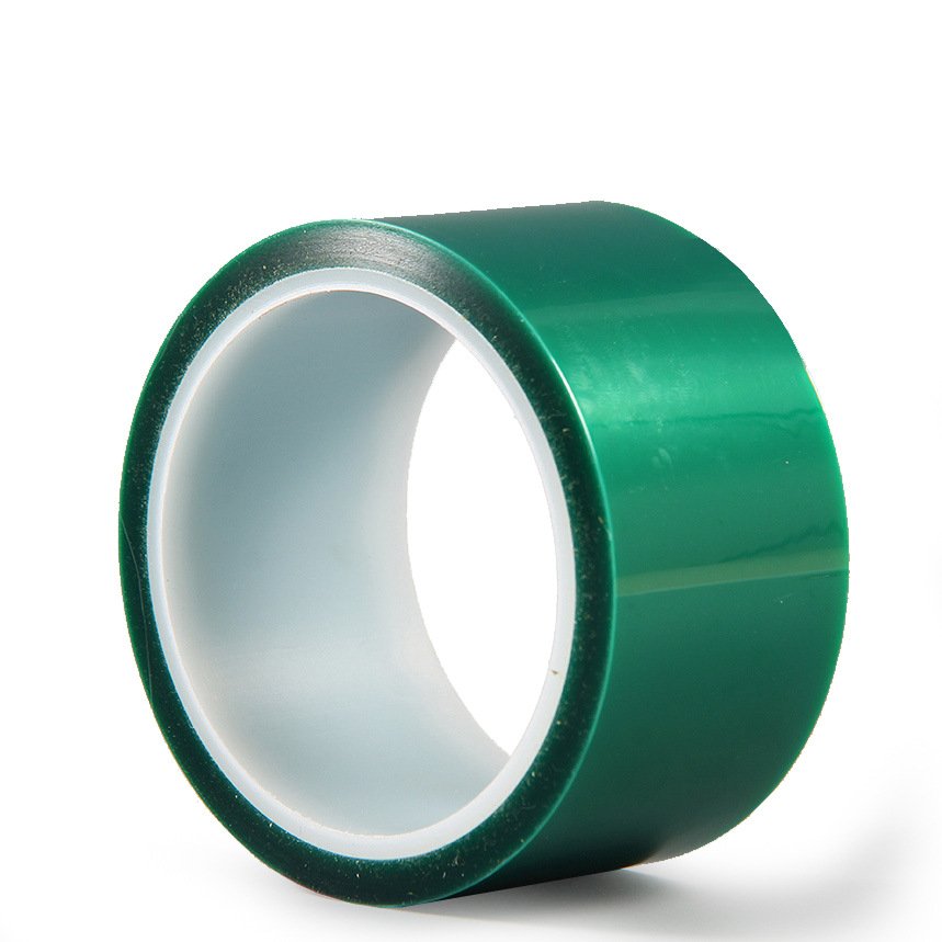 pet tape insulation spray paint masking protective film high temperature resistant green Adhesive tape