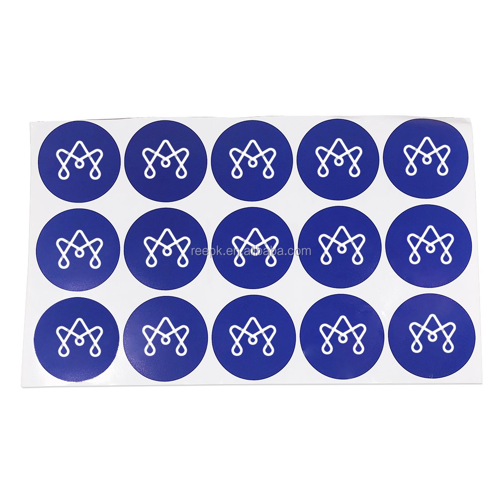 Custom Waterproof PVC Vinyl Brand Printing Sticker Die Cut Adhesive Logo Sticker