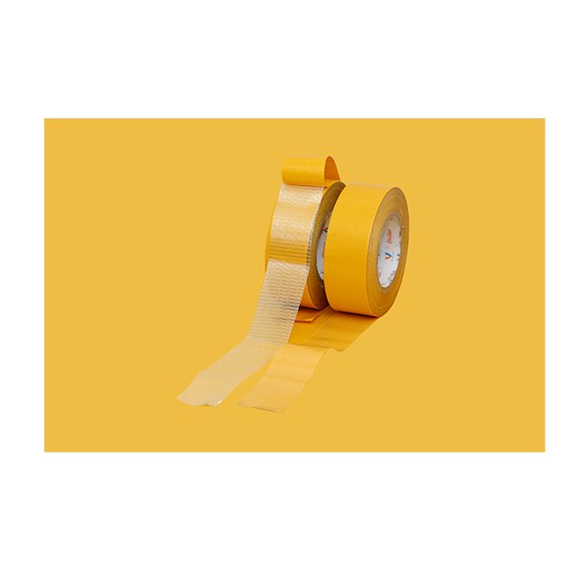 Indian Manufacturer's Double Sided Silicone Adhesive Fiberglass Scrim Tape Self-Applicable for Carton Sealing in Packaged