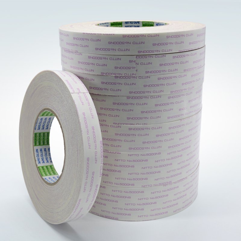 No.5000NS Self Adhesive Two Faced Adhesive Non Woven Double Side Tapes