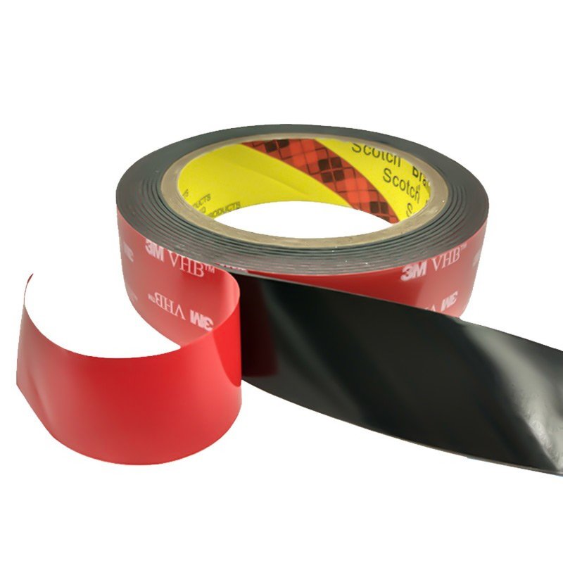 Die cut foam tape double sided 1.1mm vhb tape 5952 Black acrylic double sided foam tape
