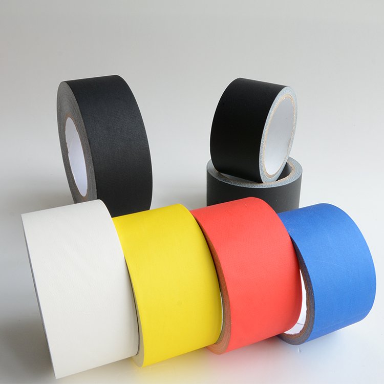 Real Premium Grade Rubber Adhesive Made in China Single Side Heavy Duty Black Gaffers Gaffer Power Vinyl Tape 2 Inch X 40 Yards