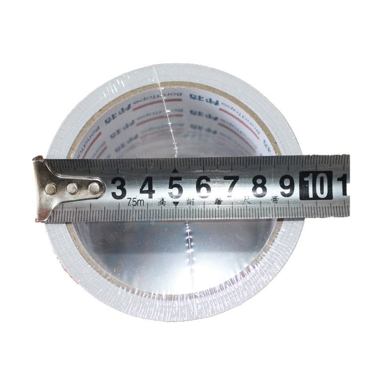Wholesale furnace and chimney high-temperature resistant silver insulation pipe sealing aluminum foil tape