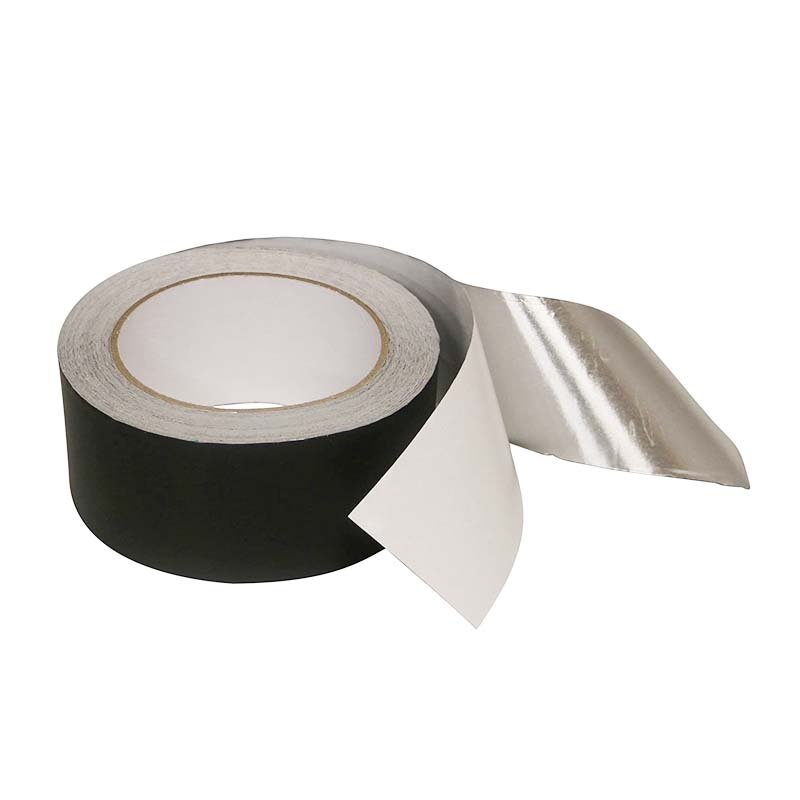 Industrial HVAC Aluminium 43U Solvent Sealing Self Adhesive Fireproof Aluminum Foil Tape